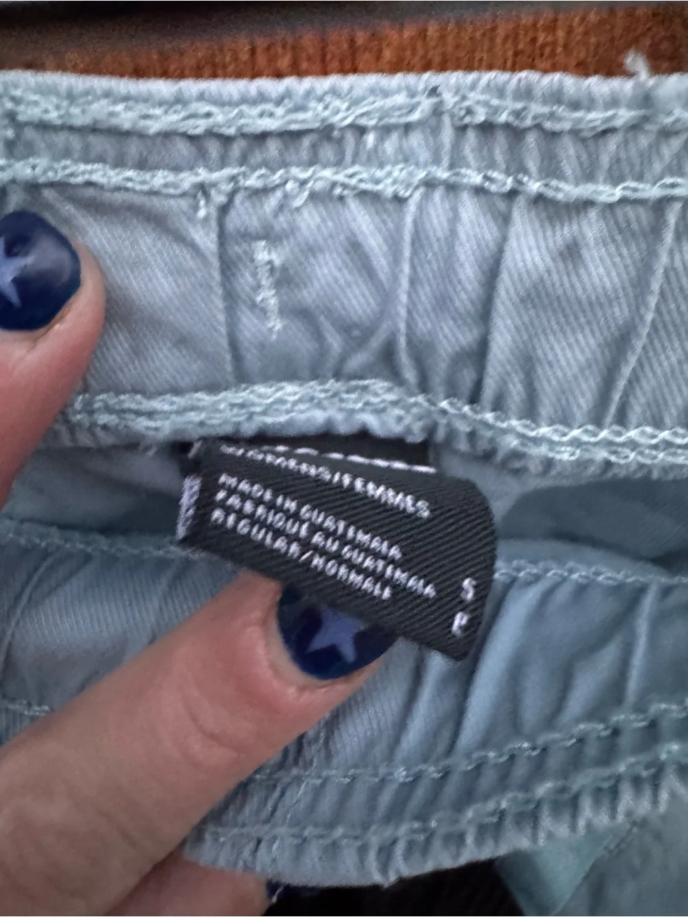 The North Face Light Blue Women's Drawstring Athletic Shorts